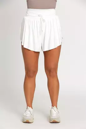 Gold Flow Shorts with Hinge