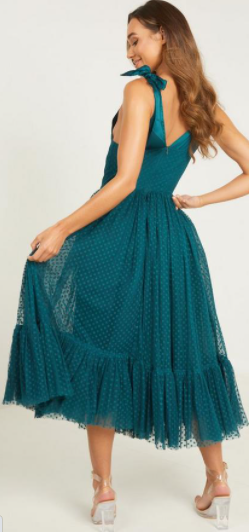 Green Tulle Dress