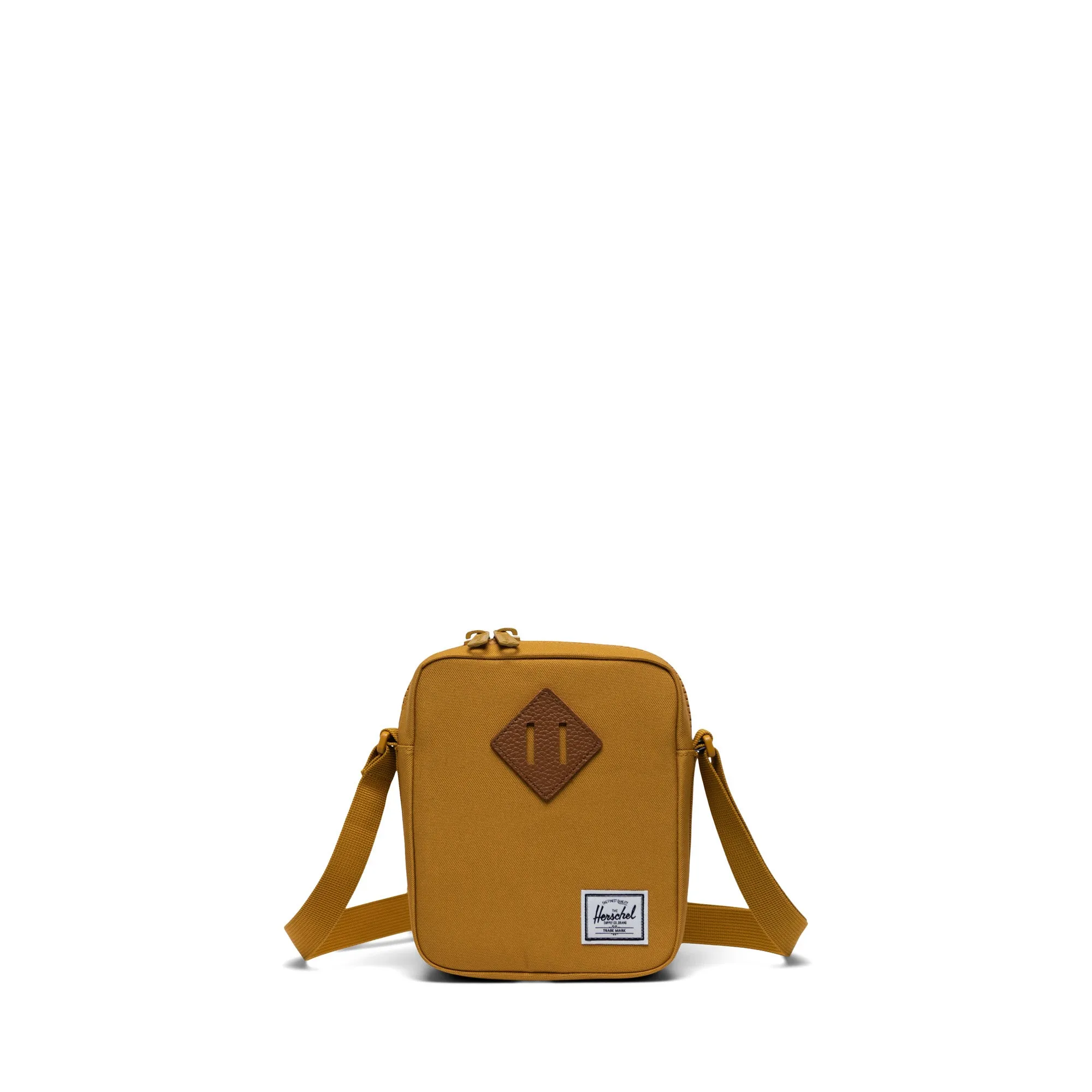 Herschel crossbody bag, harvest gold.