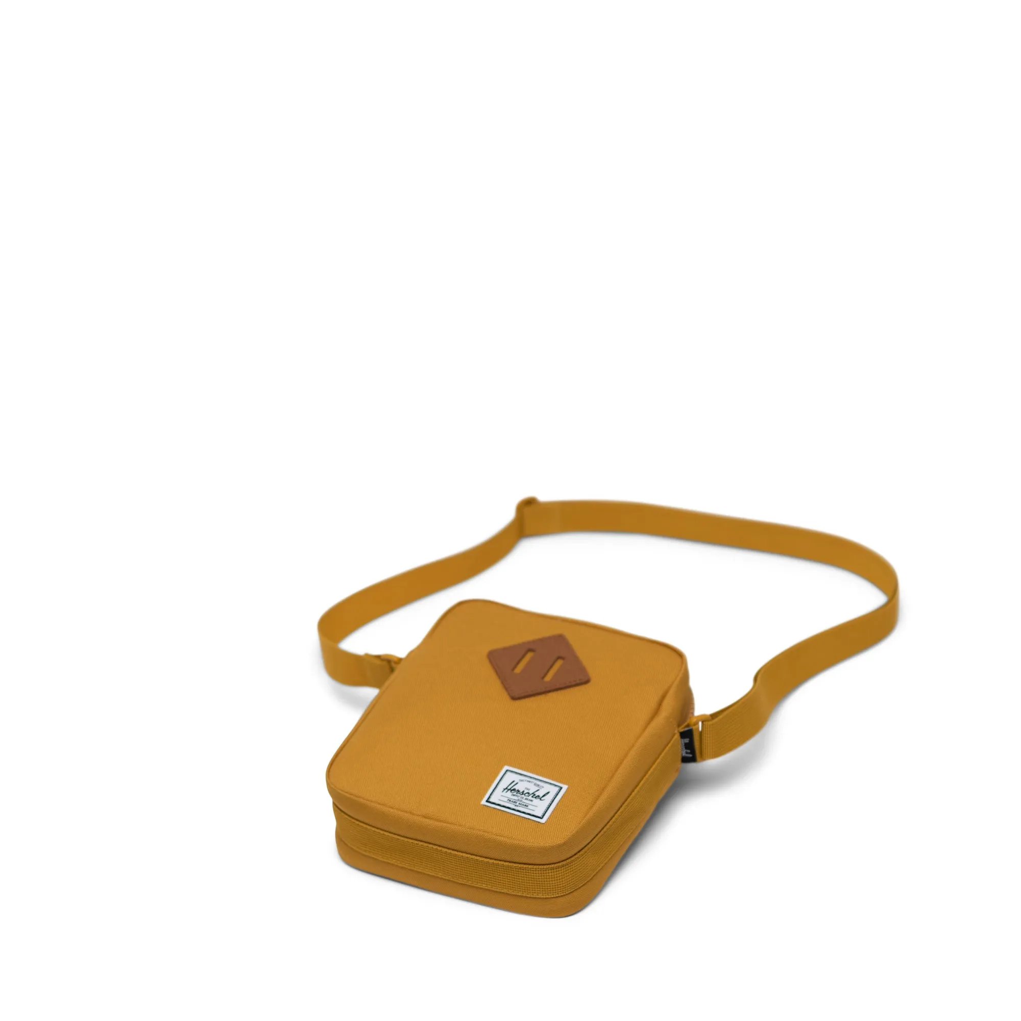 Herschel crossbody bag, harvest gold.