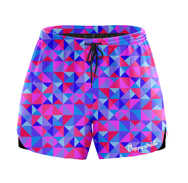 Hexy geomexy retro shorts - Shop now!