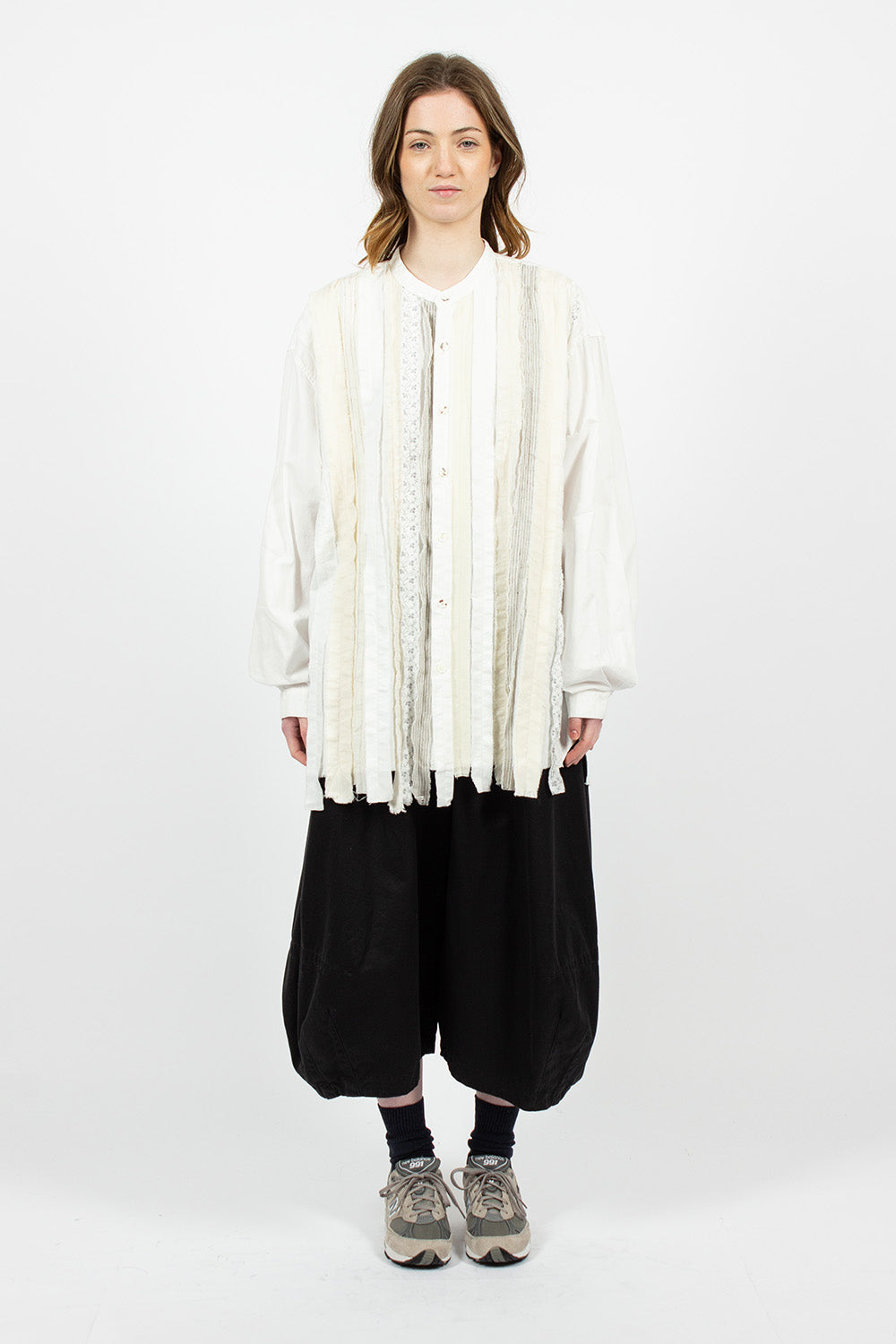 Hobo White Patchwork Shirt