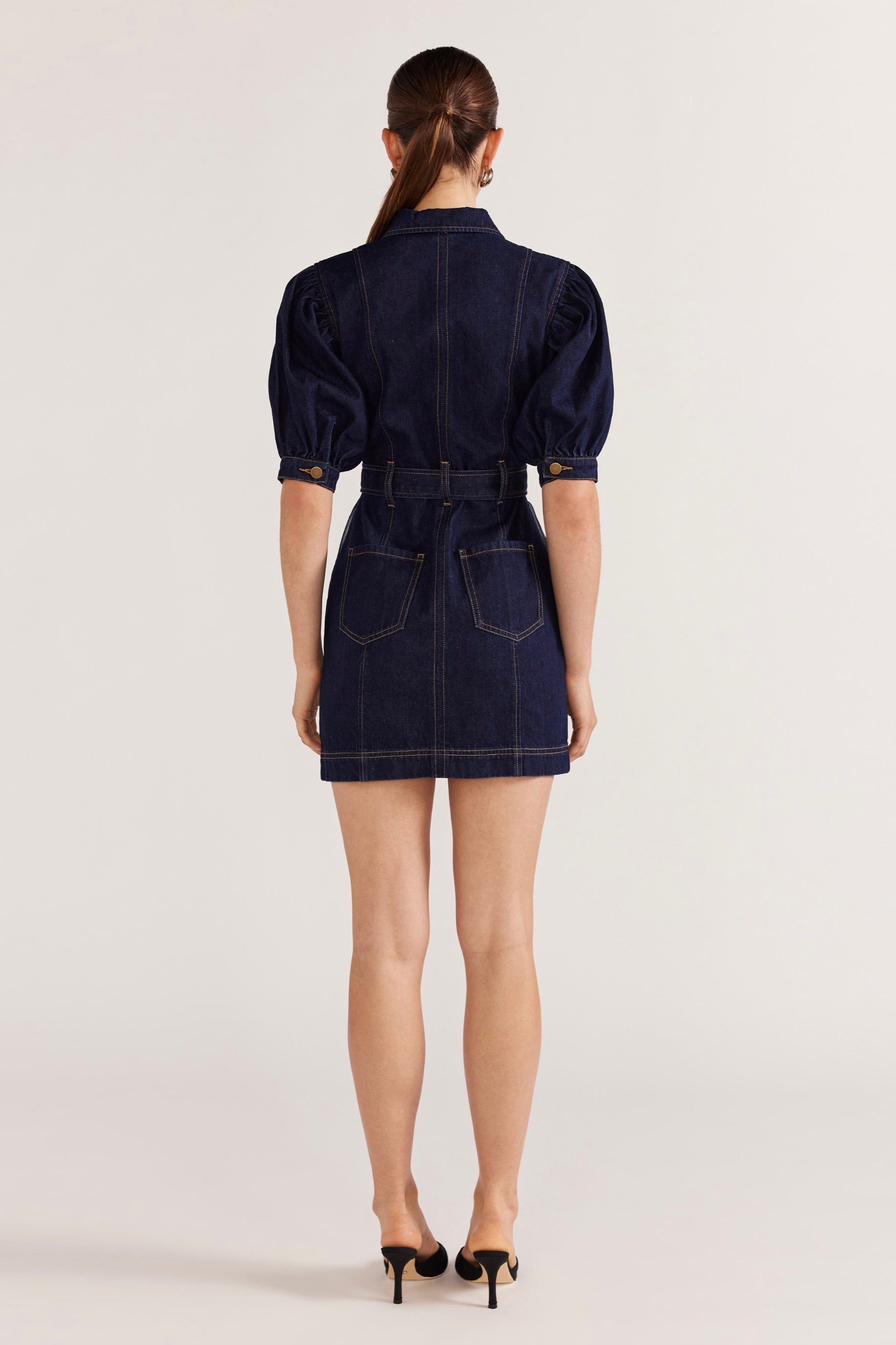 Indigo Vara Denim Mini Dress