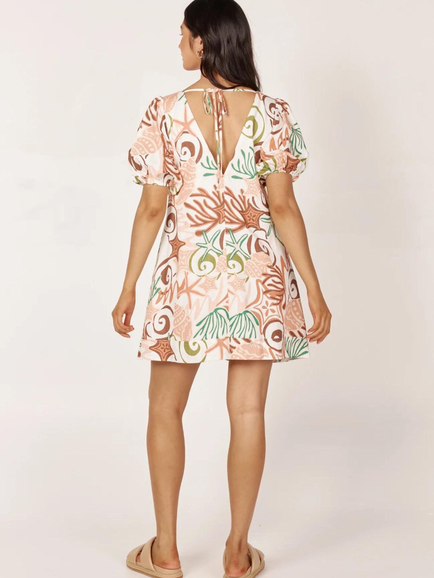 Isadora Mini Dress | Koralli Print | Shop Now