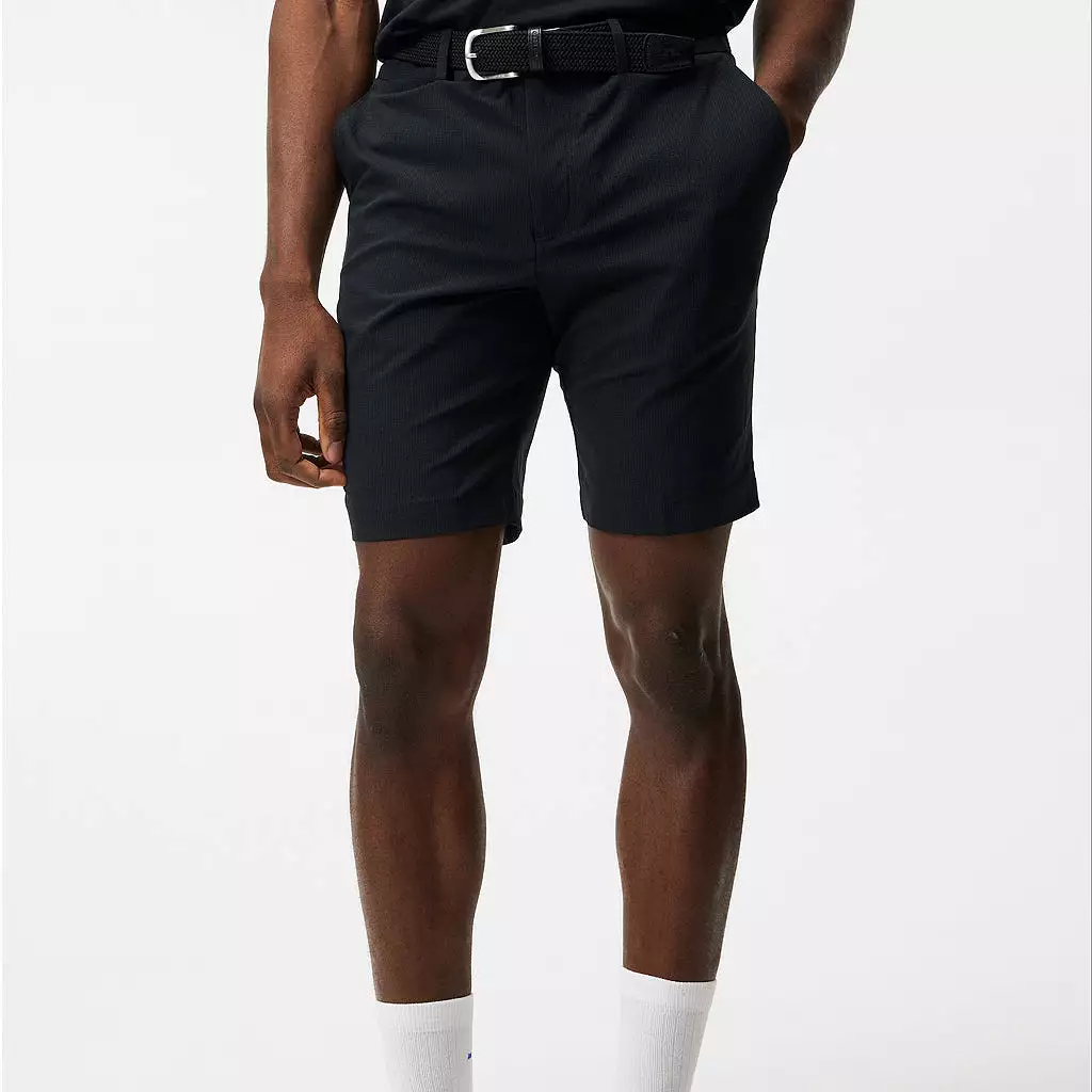 J. Lindeberg Black Golf Shorts