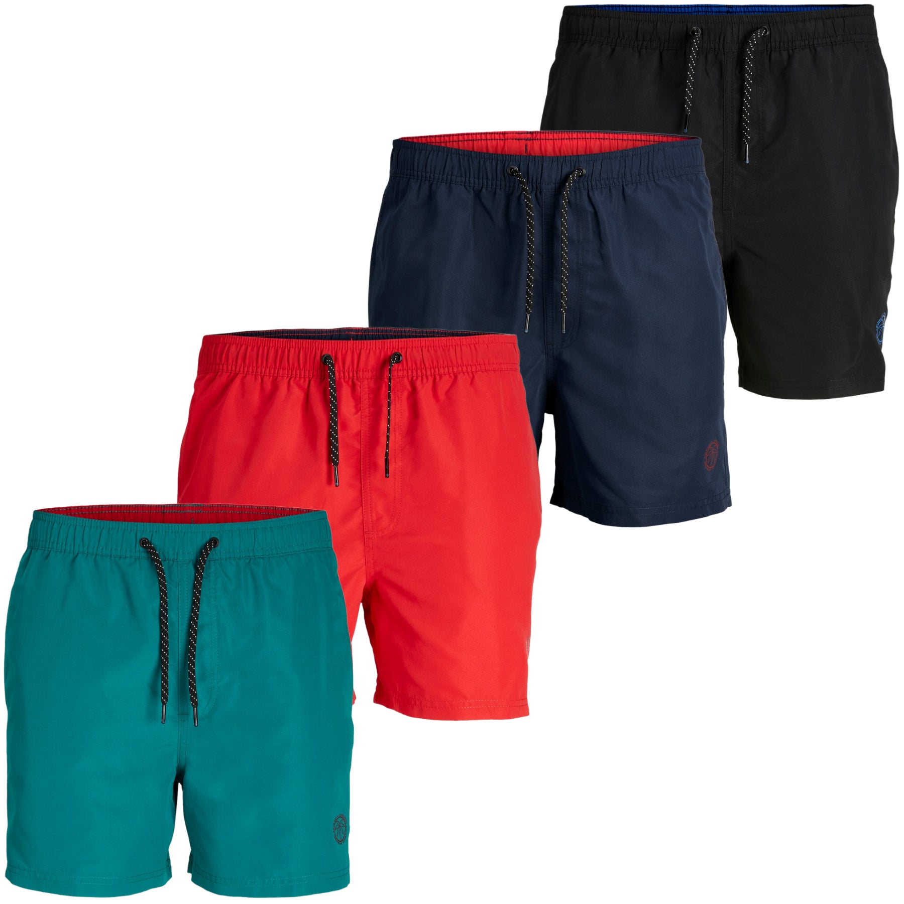 Jack & Jones Men's Solid Swim Shorts - Buy now!