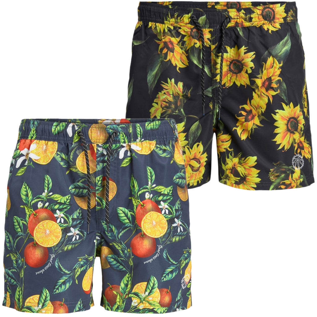 Jack and Jones Men's Swim Shorts AKM Flowers Crete - Shop Now