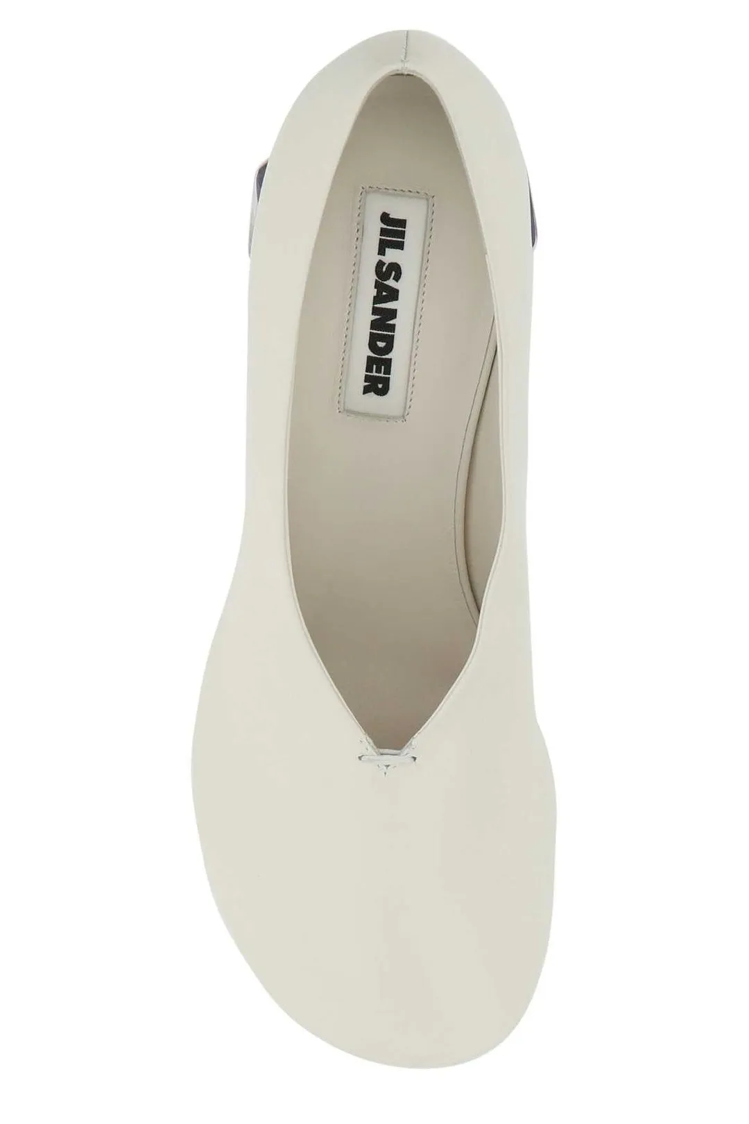 Jil Sander Clear Acrylic Heel Pumps