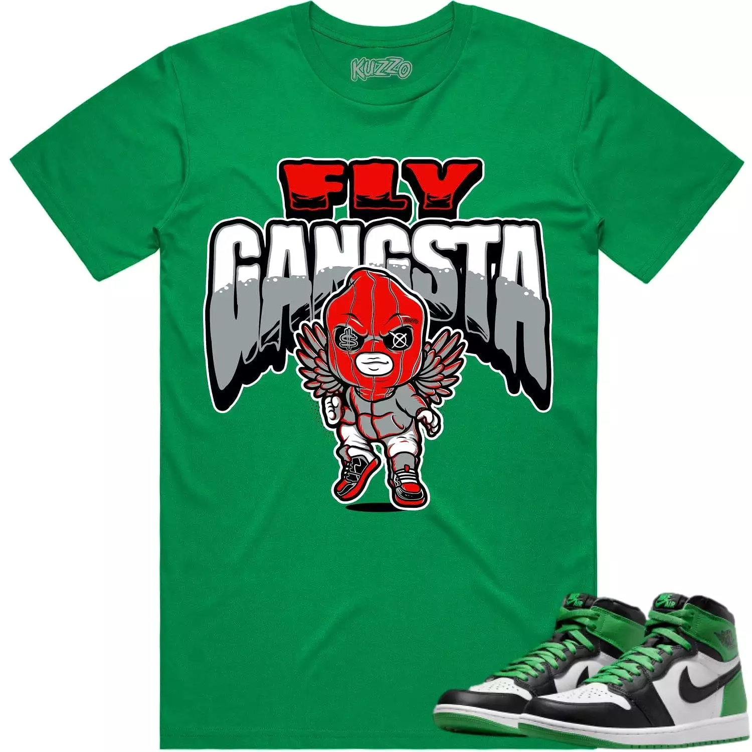 Jordan 1 Lucky Green 1s Shirt - RED FLY GANGSTA - Find Matching Option