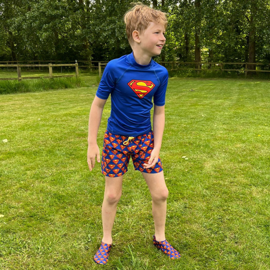 Kalel Superman swim shorts