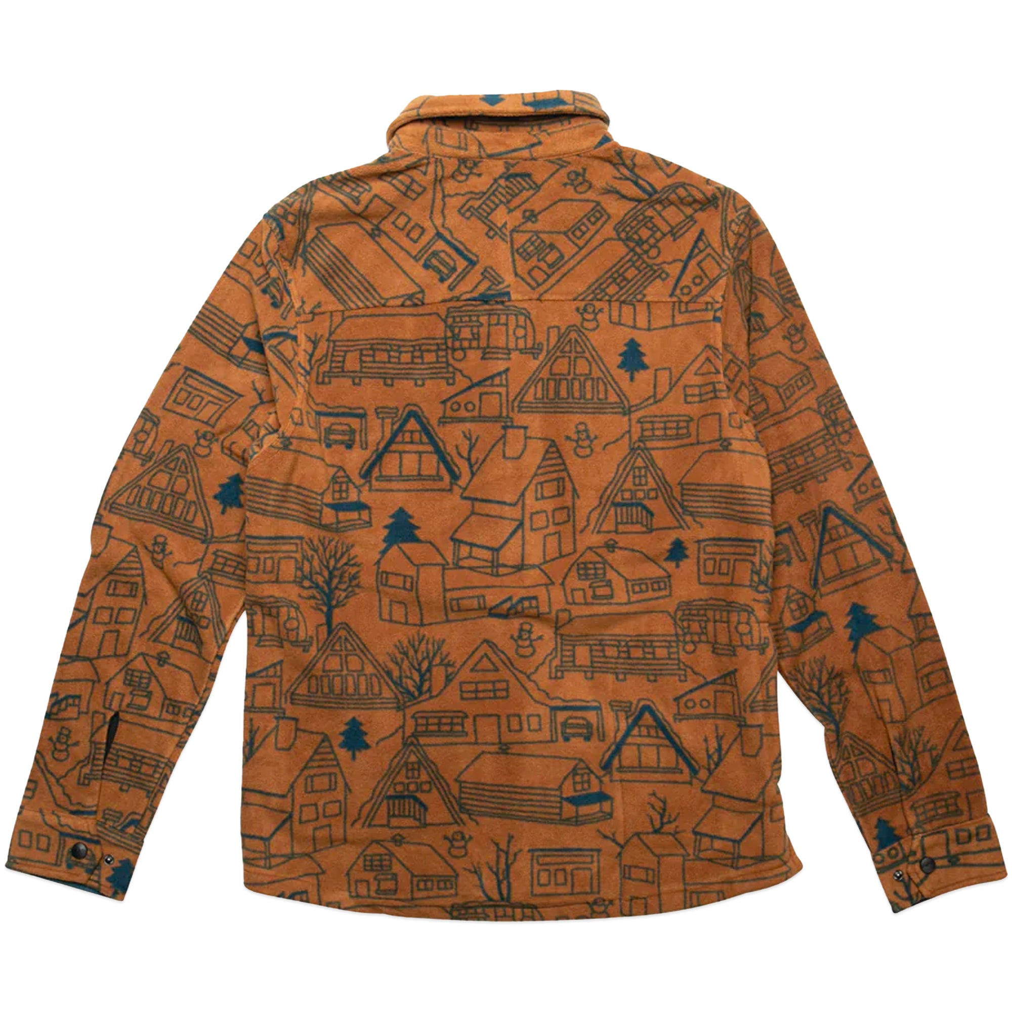 KAVU Oh Chute Polar Fleece Overshirt - Village-inspired