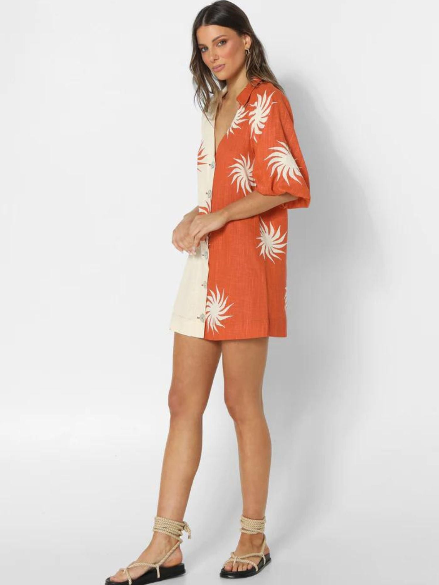 Kyra Mini Dress | Sun Print - Buy Online Now at Affordable Price