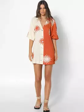 Kyra Mini Dress | Sun Print - Buy Online Now at Affordable Price