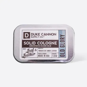 LEAF AND LEATHER SOLID COLOGNE - DUKE CANNON