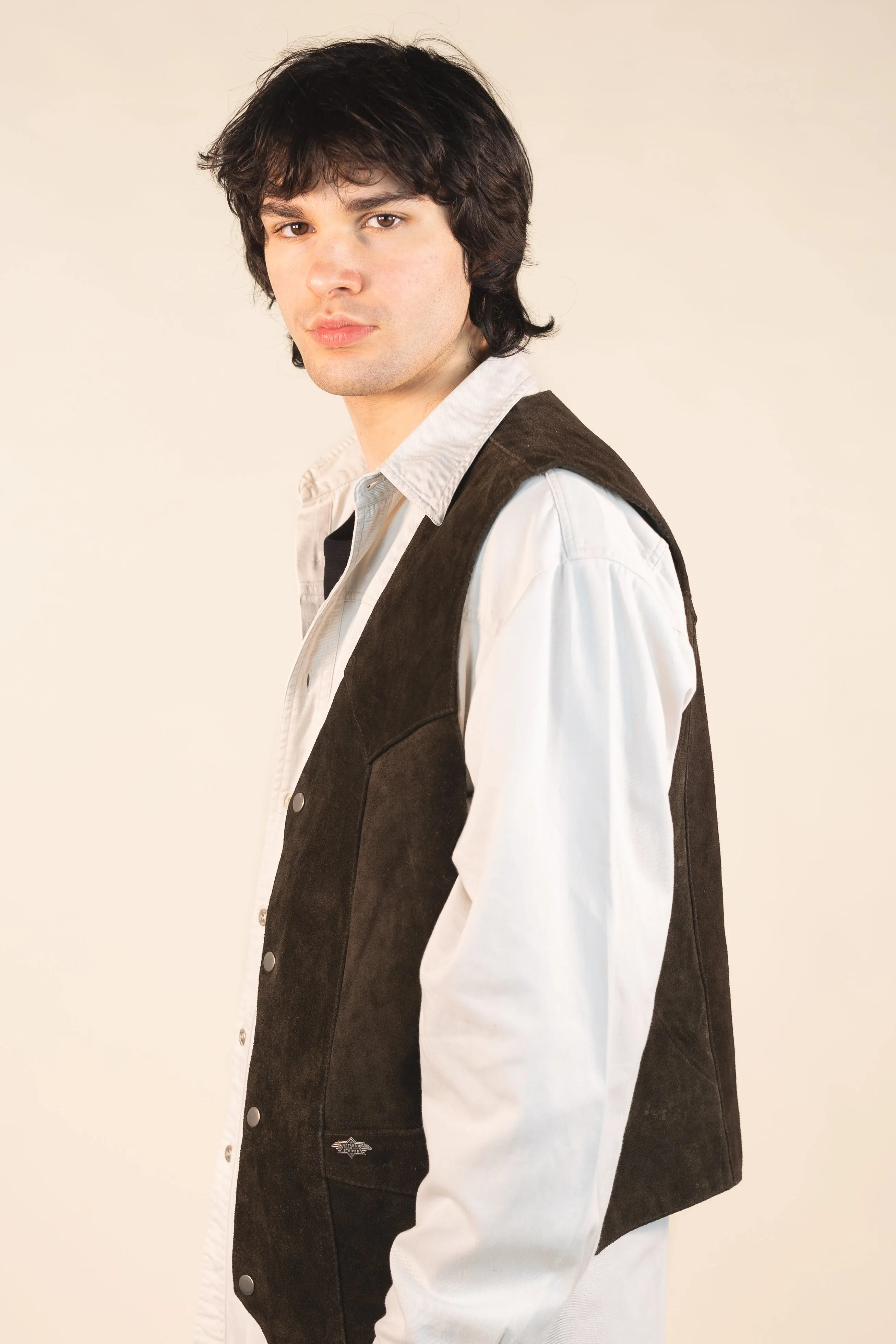 ThriftTale Leather Waistcoat