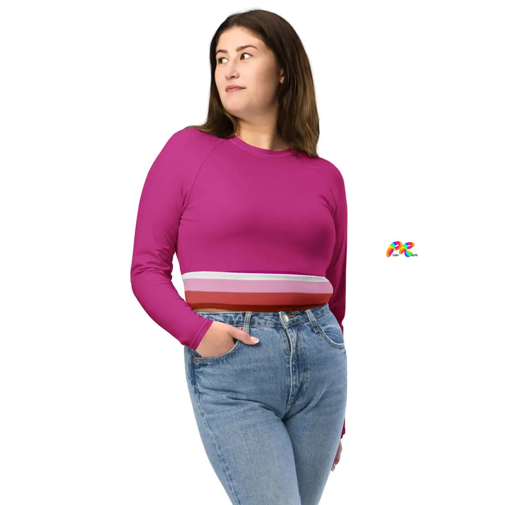 Lesbian crop top