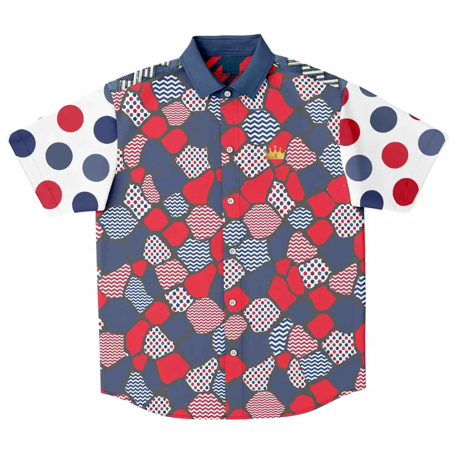 Liberty Pebble Shirt Button Down Short Sleeve.