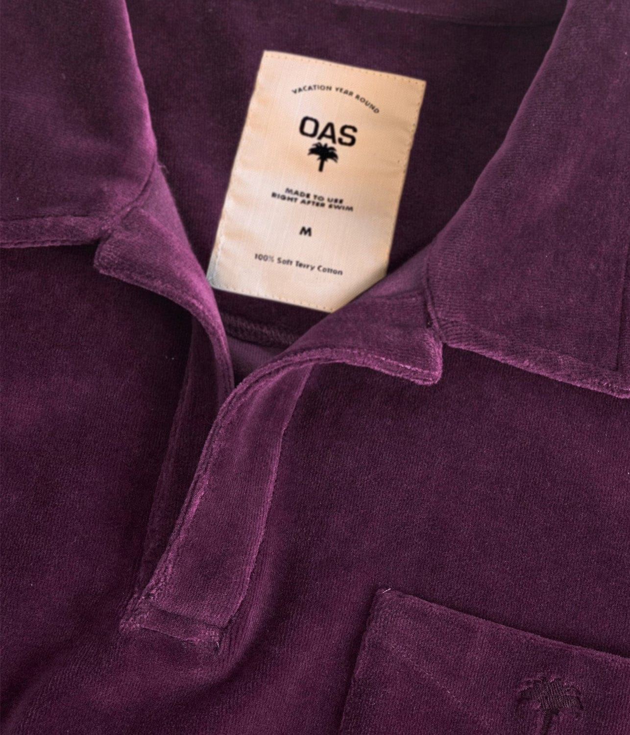 Long sleeve shirt - dandy purple velour