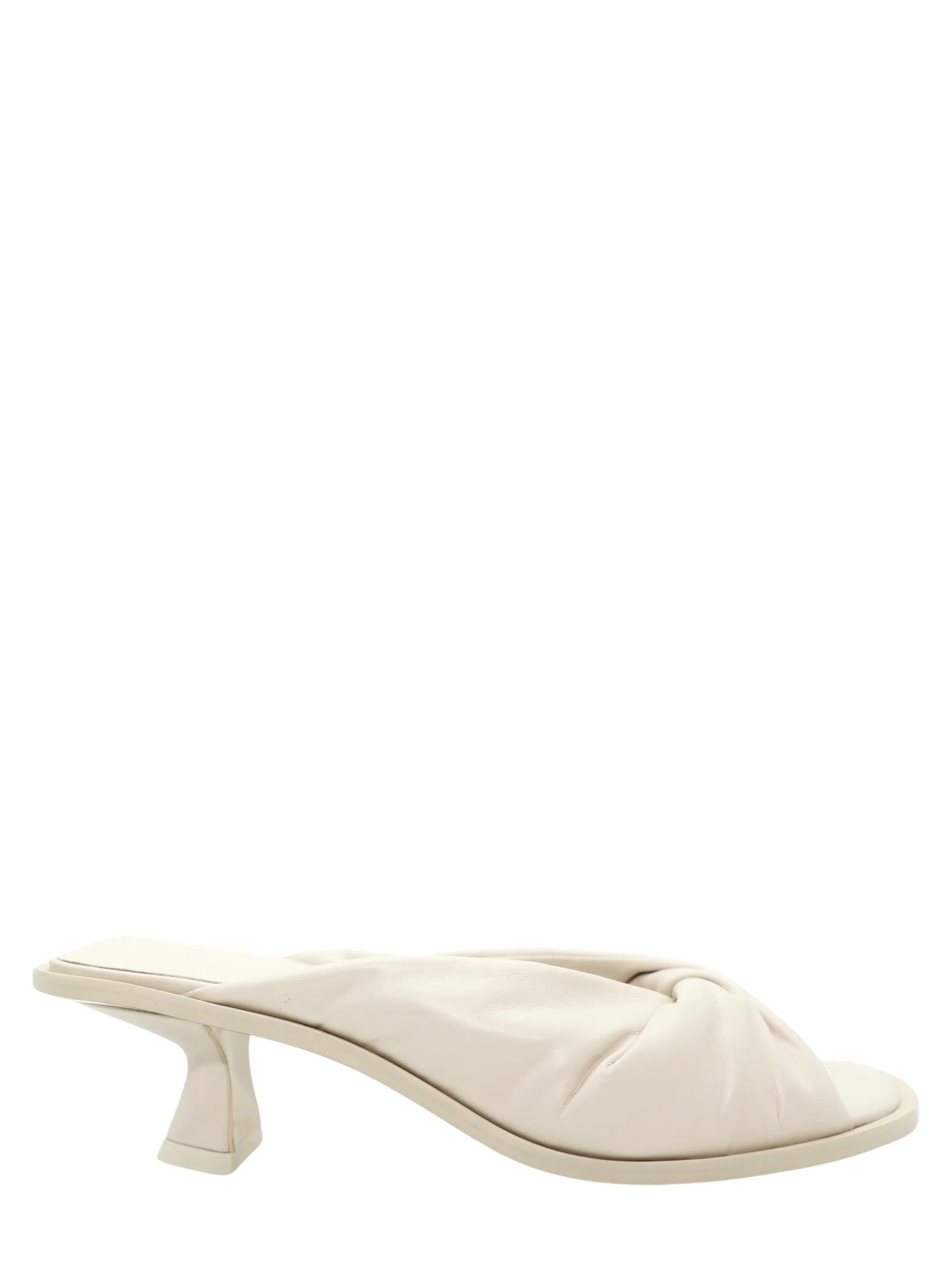 Mercedes Castillo Flora Bone Mule Sandal Heel