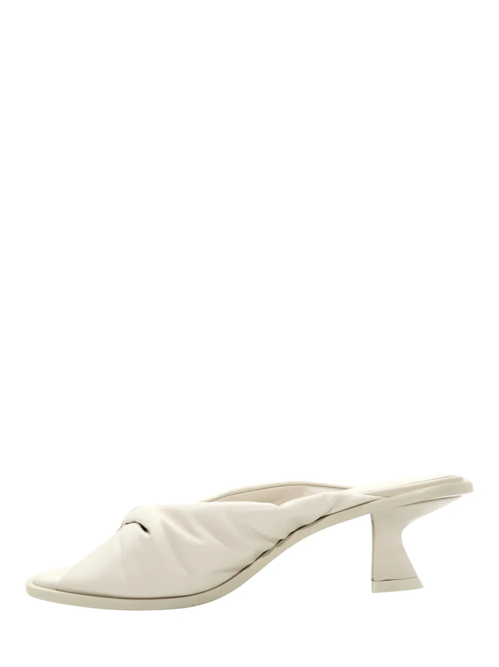 Mercedes Castillo Flora Bone Mule Sandal Heel