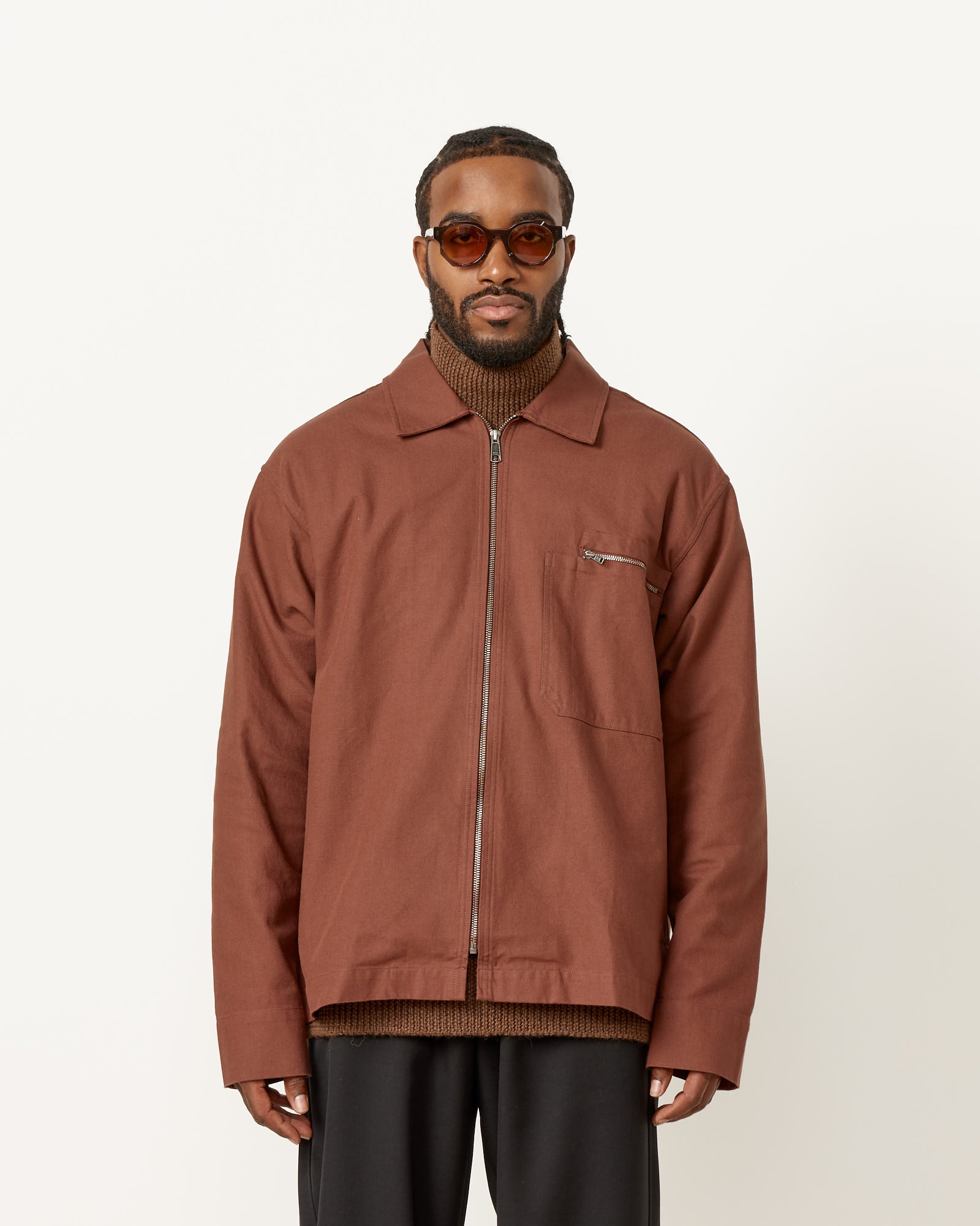 Mineral Zip Overshirt