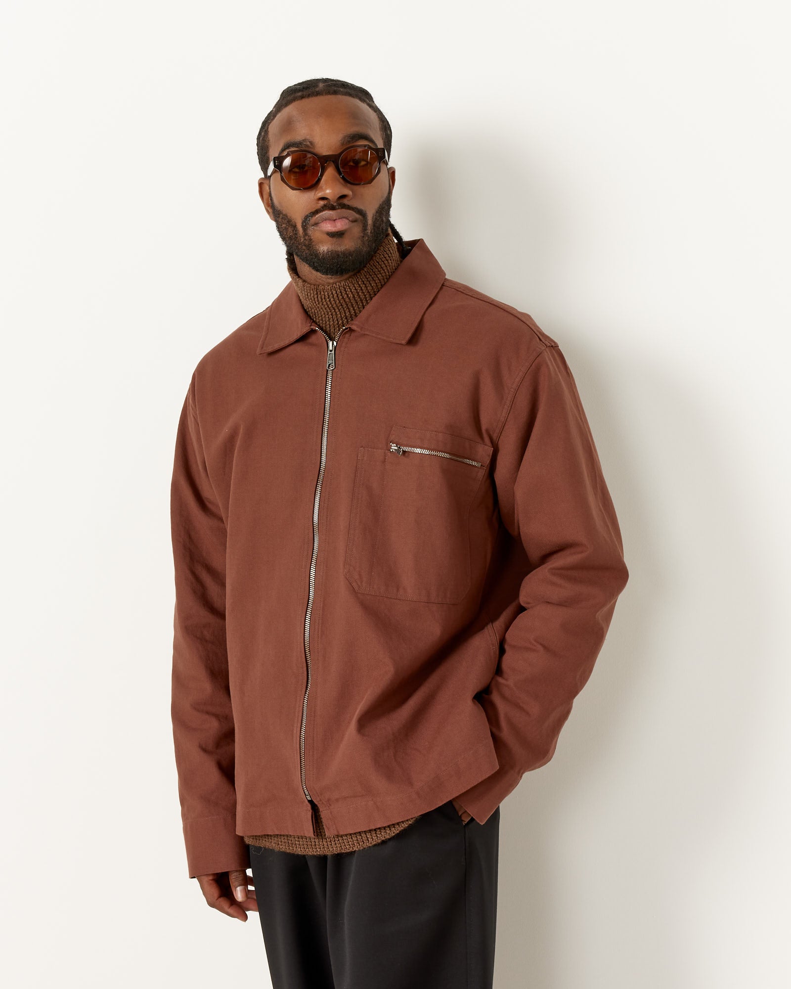 Mineral Zip Overshirt