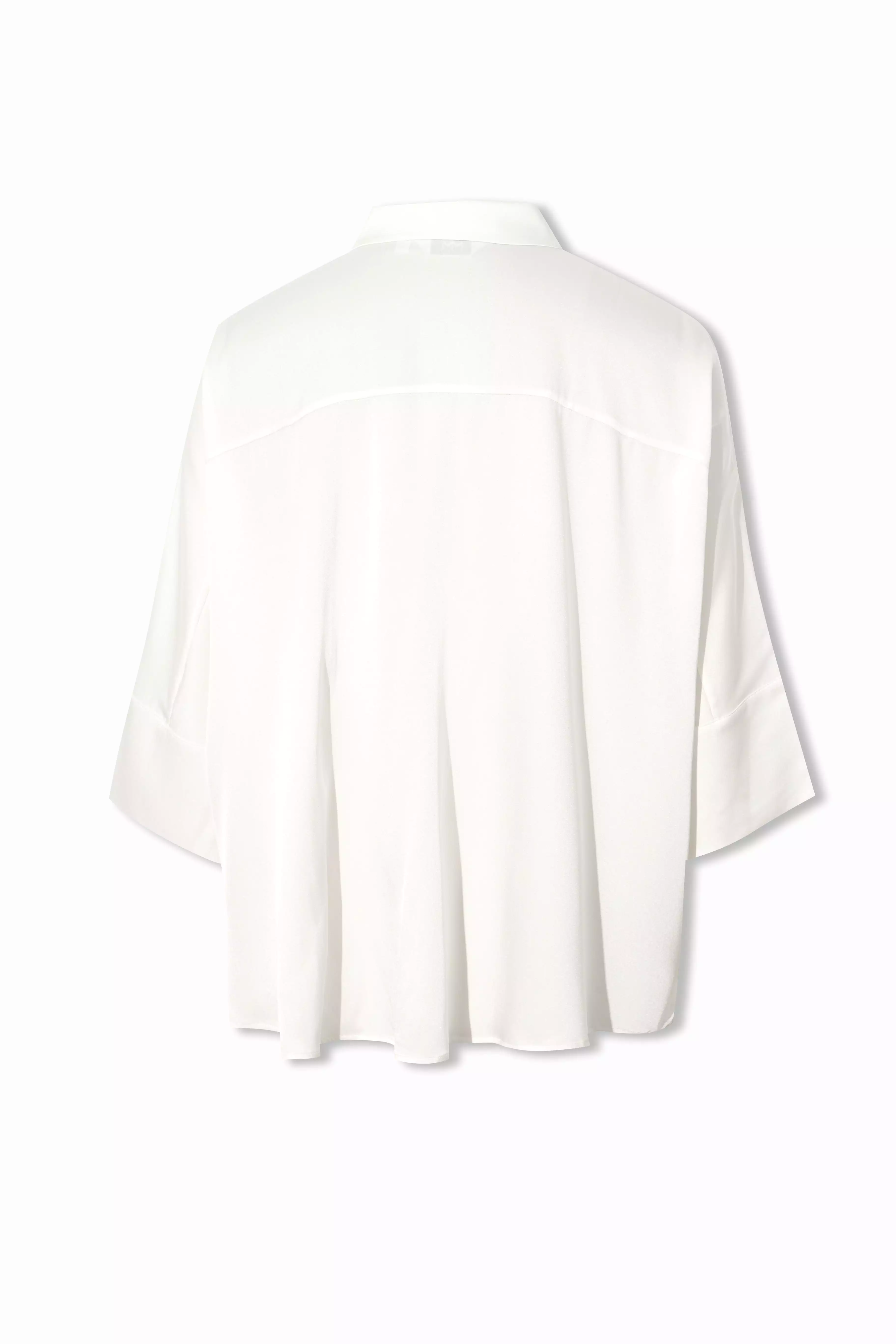 MM Embroidered Silk Shirt is now Silk Shirt with MM Embroidery.