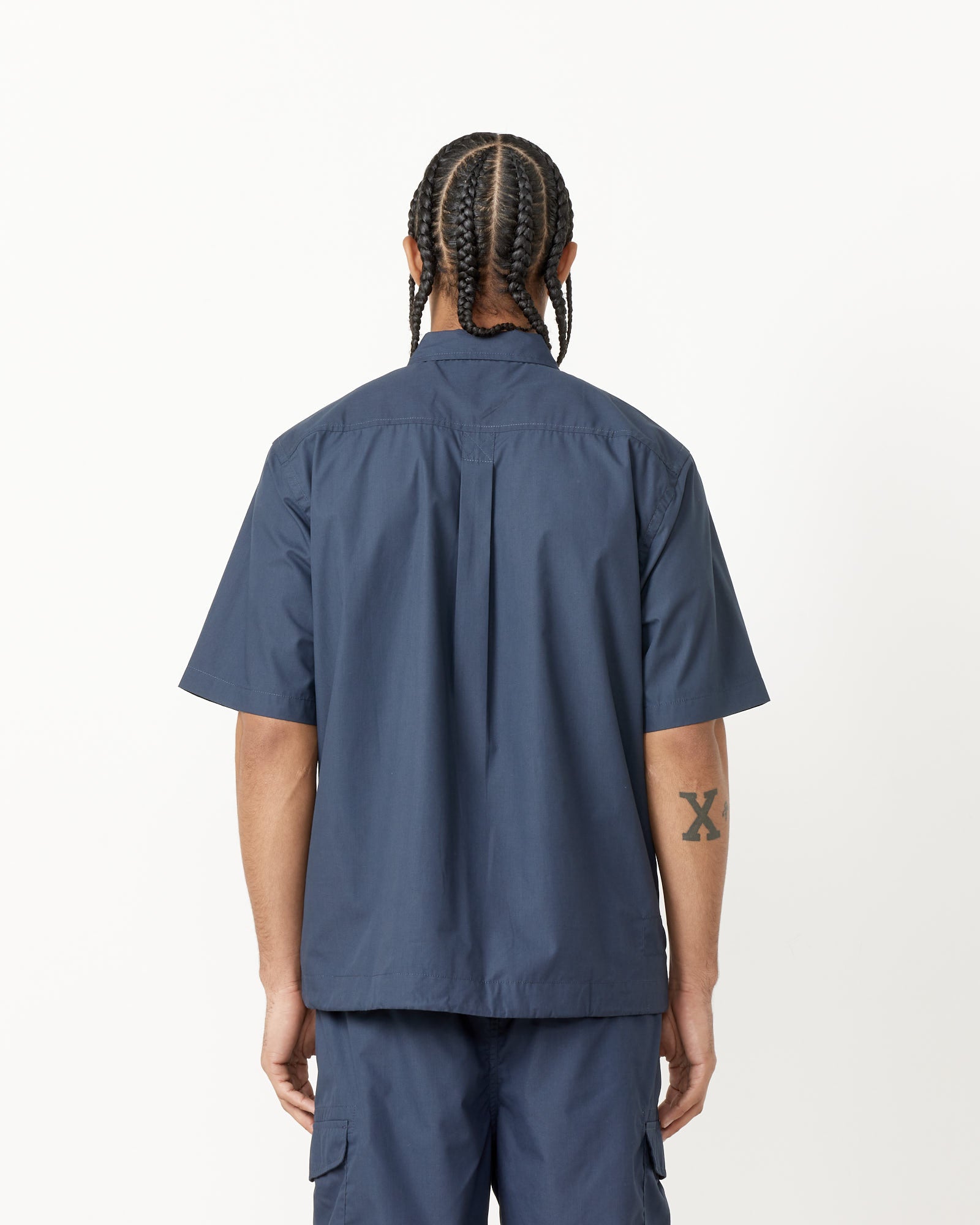 Navy Tech Overshirt