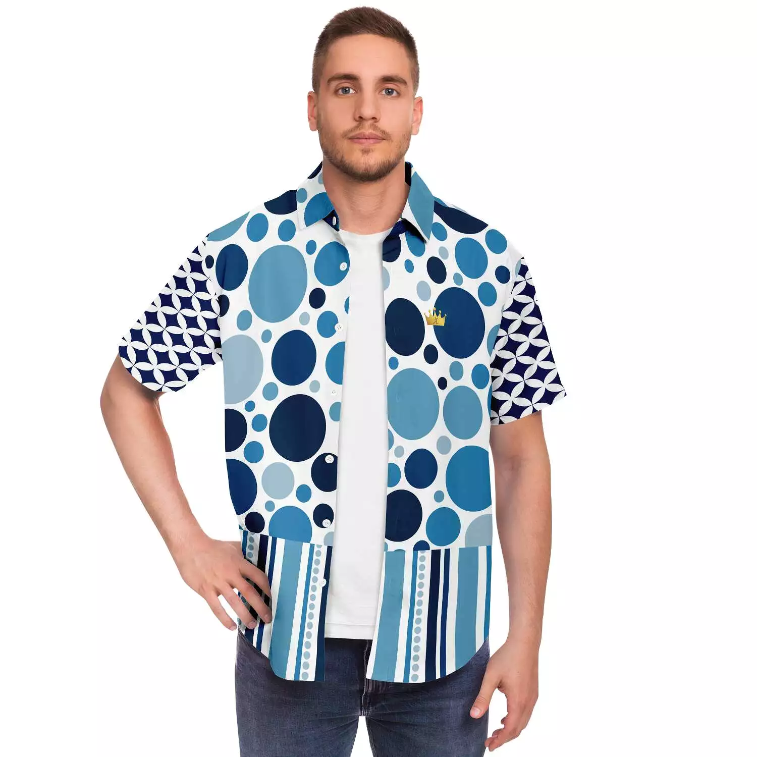 Oceans 20 Button Down Shirt