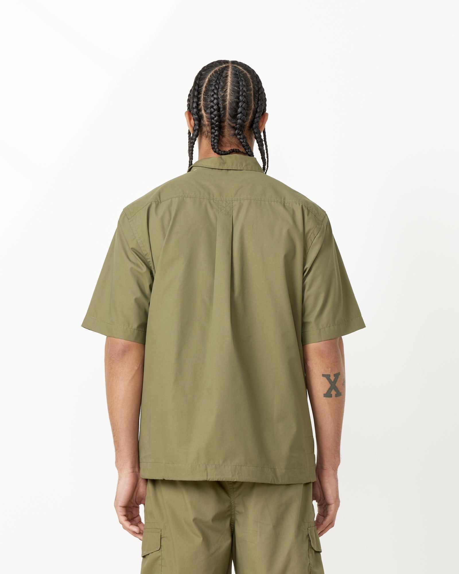 Olive Tech Overshirt