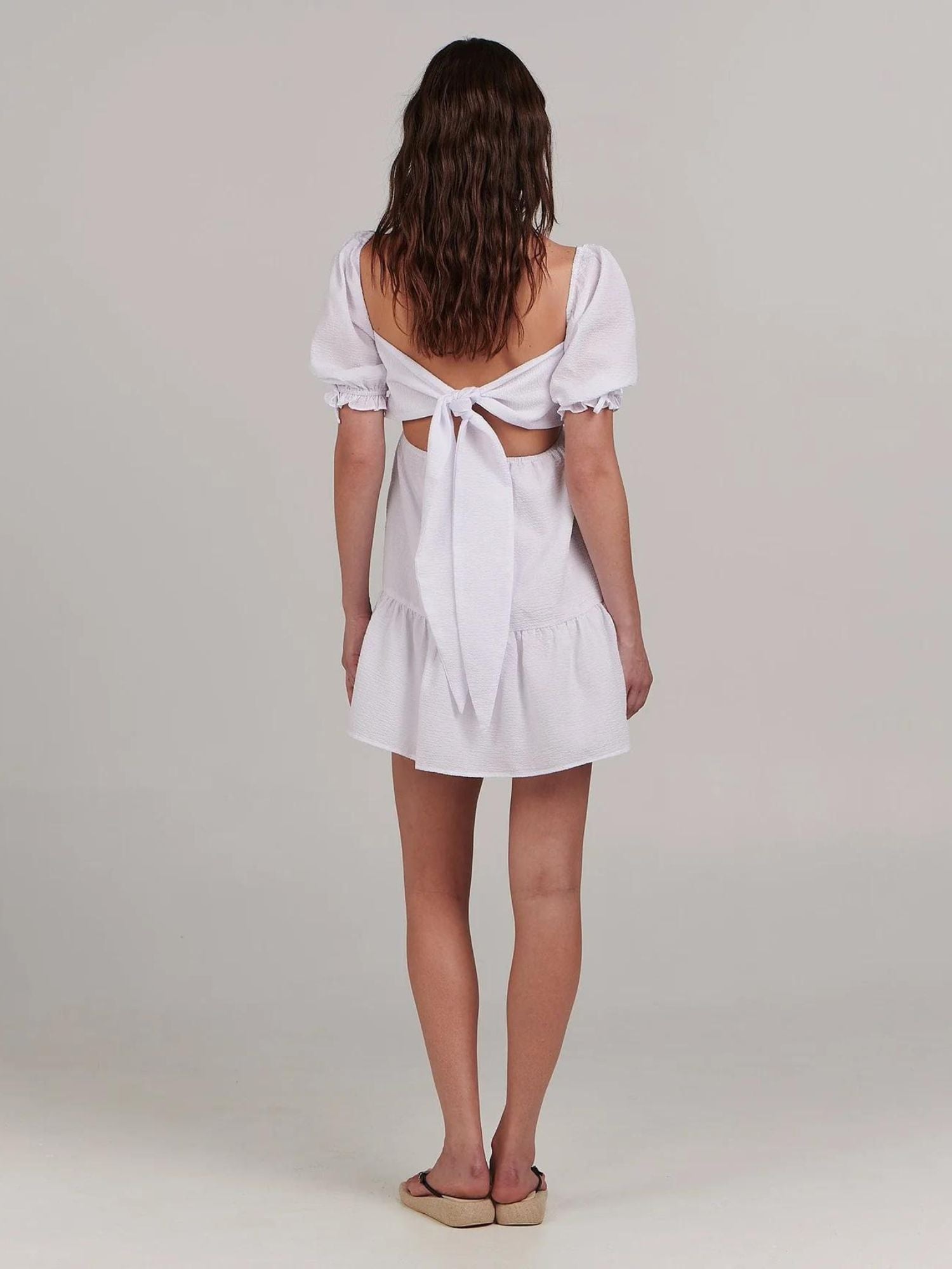 Olivia White Mini Dress