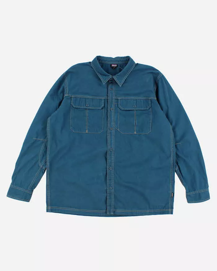 Patagonia Blue Shirt Large