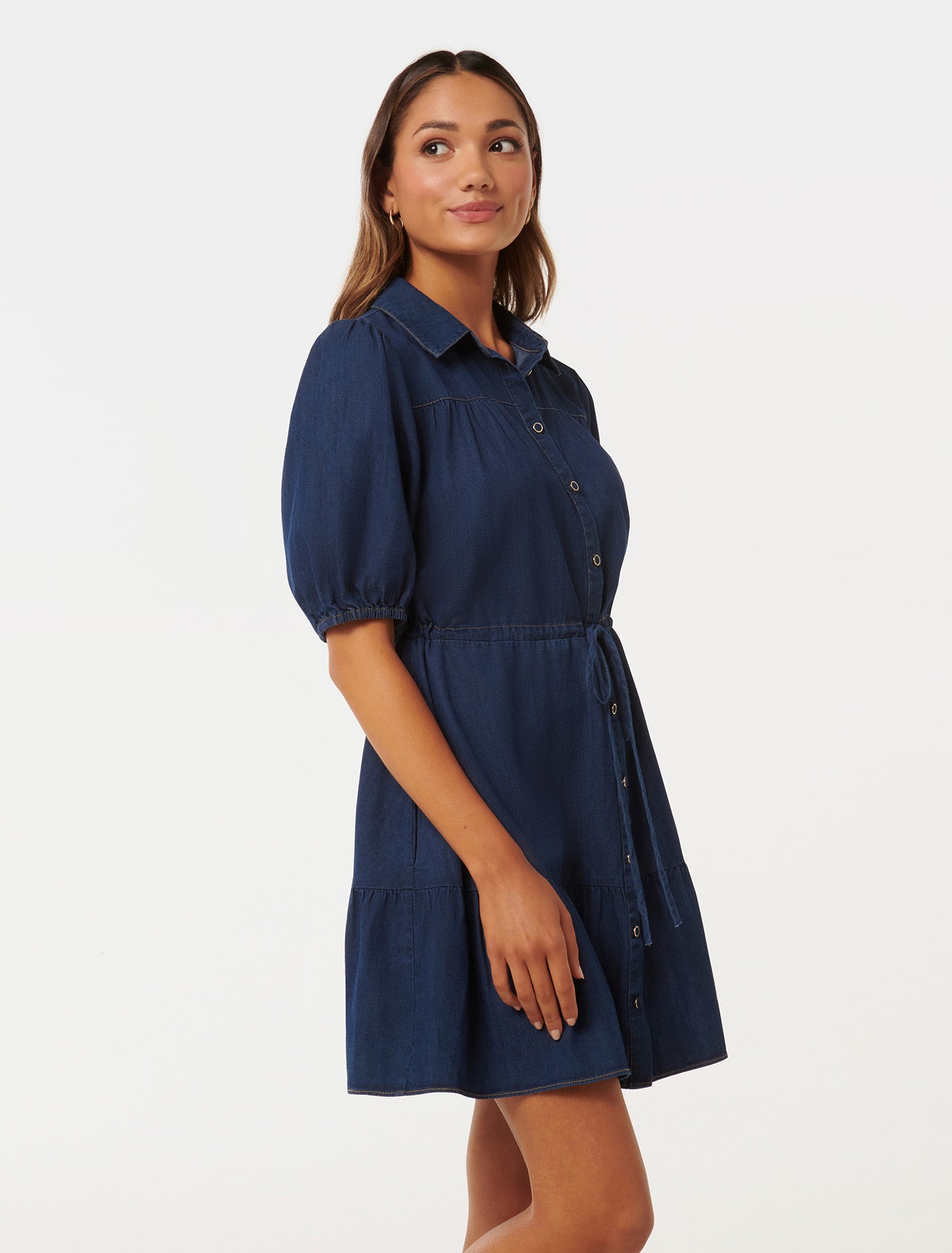 Petite Shirt Dress by Freya