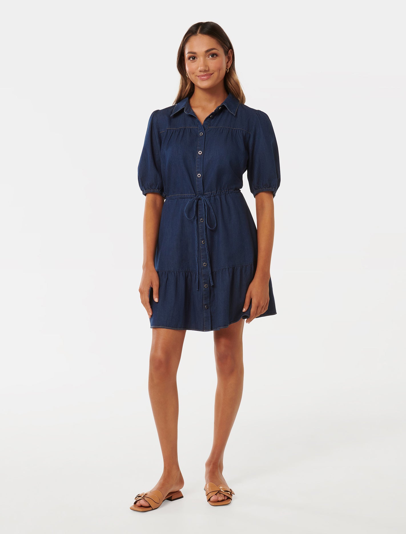 Petite Shirt Dress by Freya