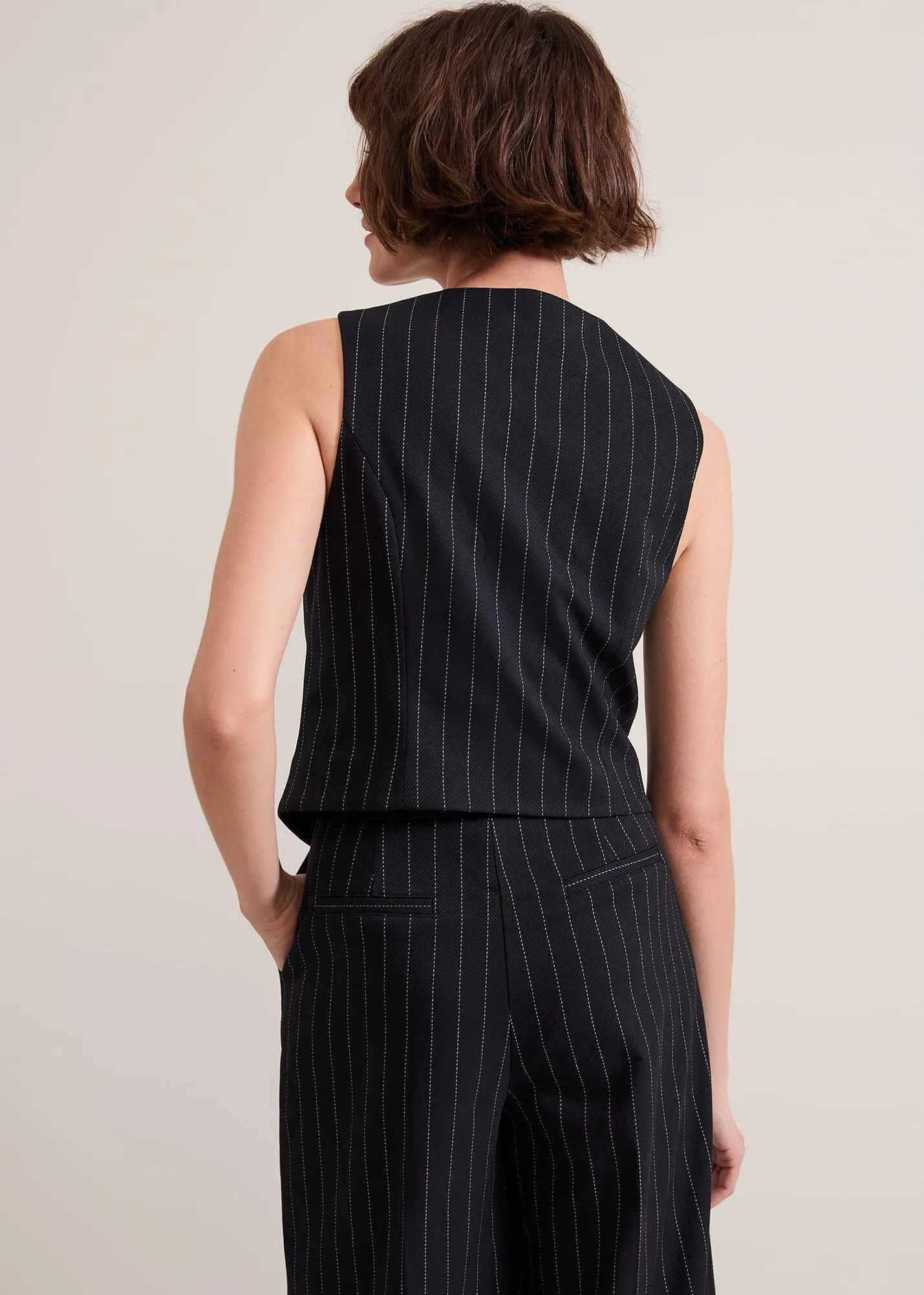 Pinstripe Waistcoat - Pia