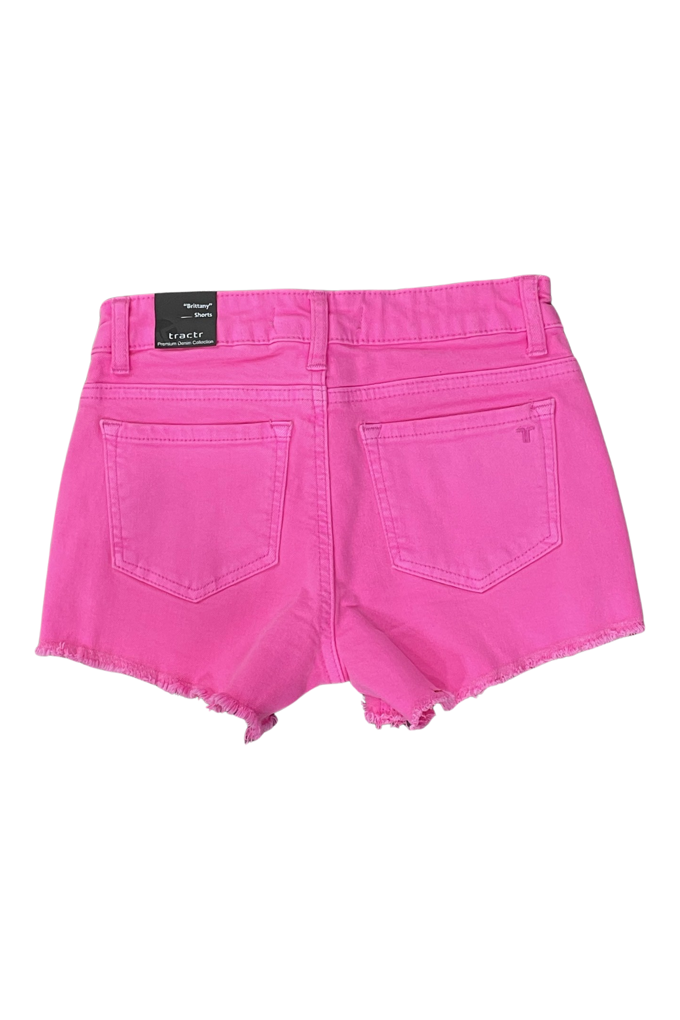 Pink Brittany Denim Shorts