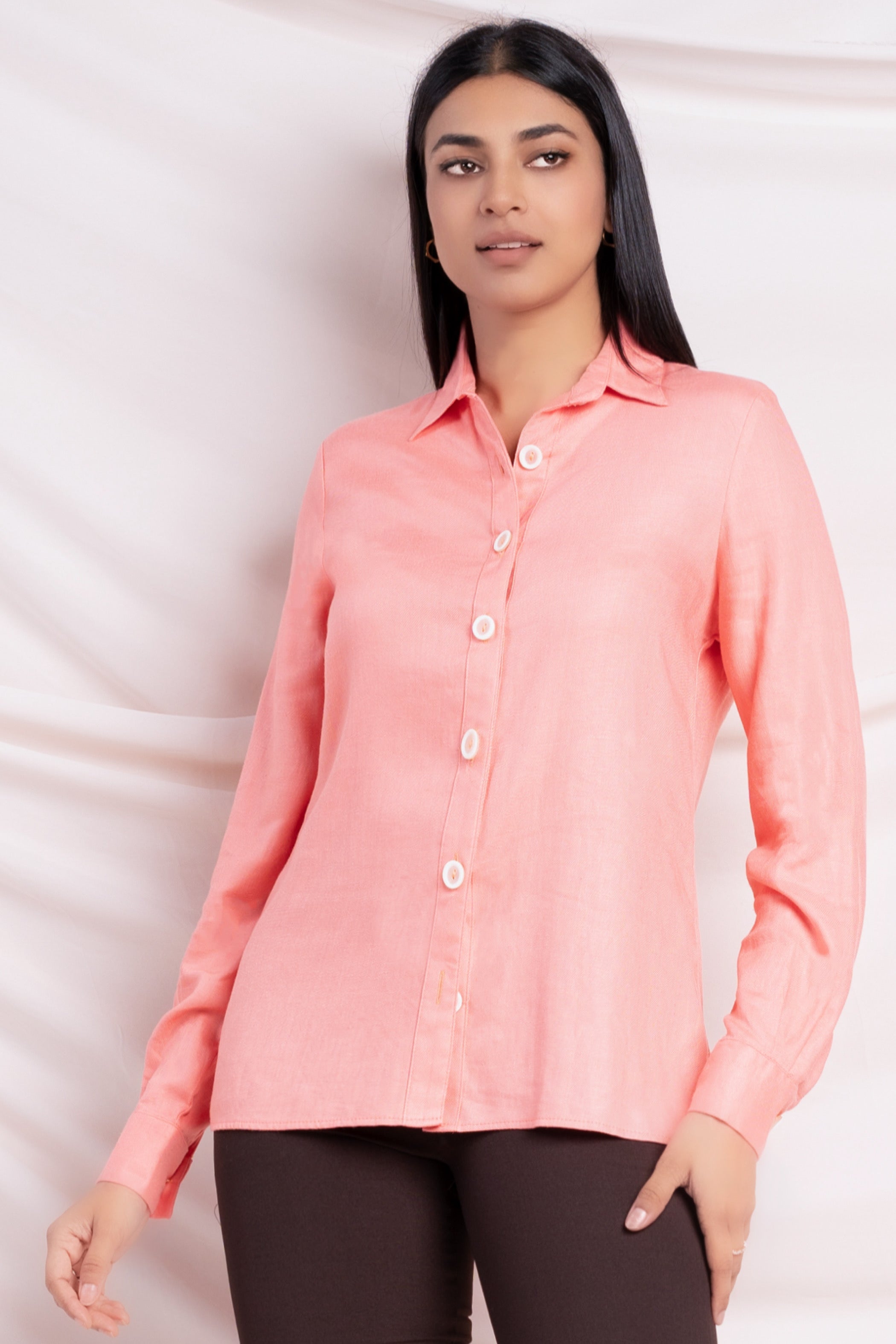 Pink Long Sleeve Shirt