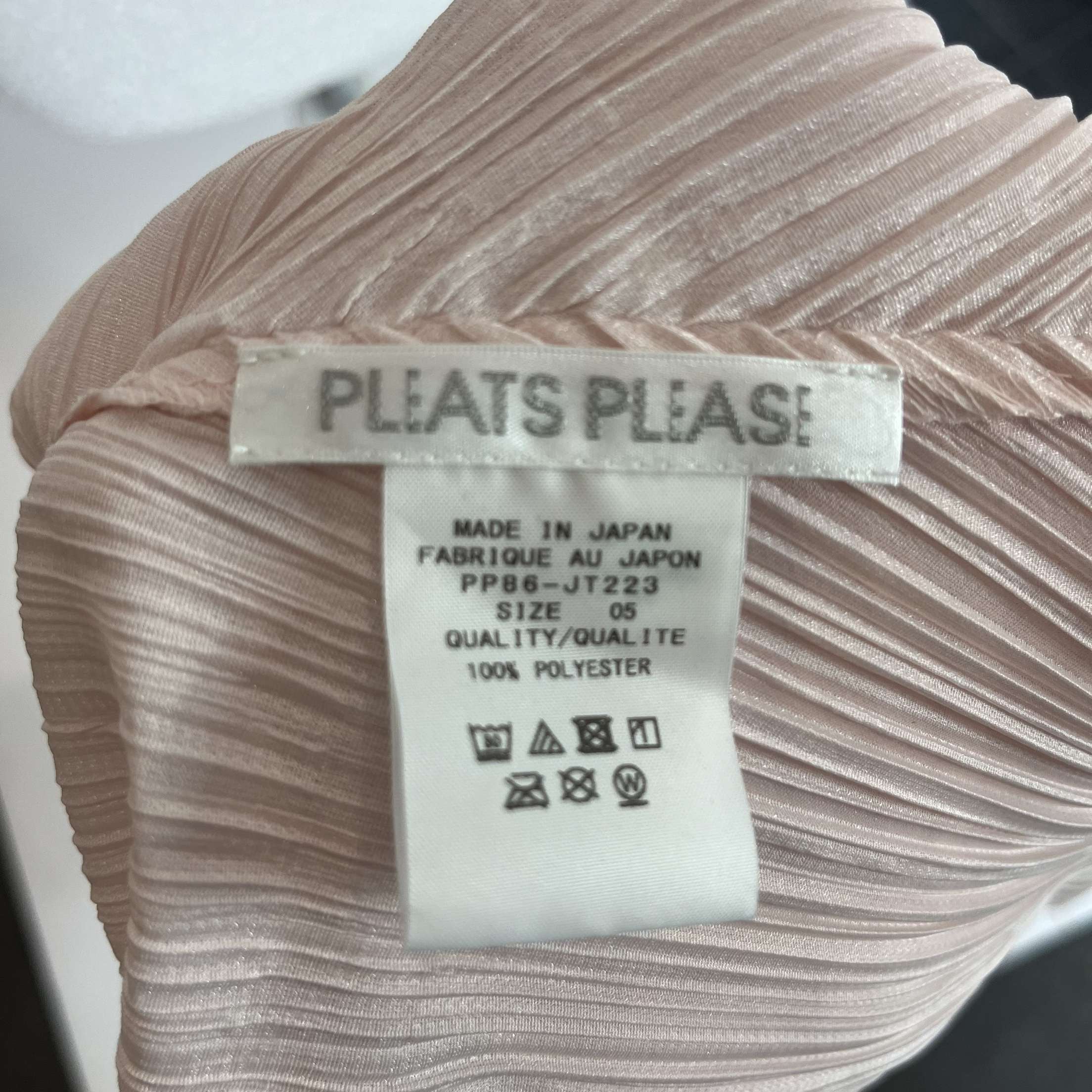 Pleats Please Issey Miyake Baby Pink Flared Midi Dress Sizes 5, XS, S, M, L, XL - Shop Now