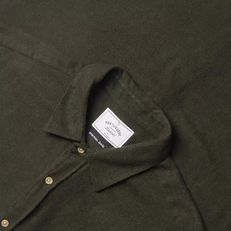 Portuguese Flannel Teca Green Shirt - 1 result