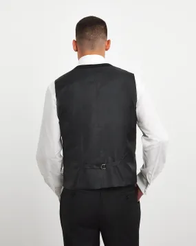 Luxury Textured Tuxedo Vest