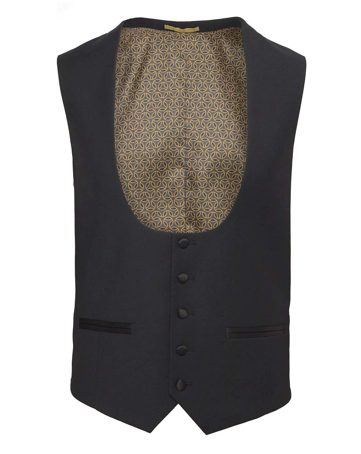 Luxury Textured Tuxedo Vest