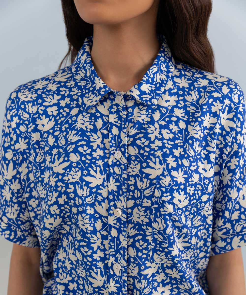 Printed Floral Shirt