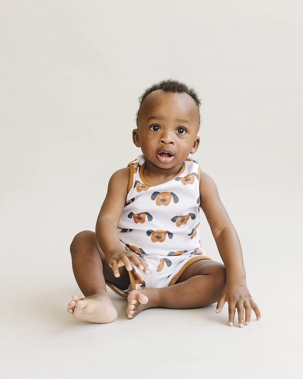 Puppy Love Tank and Shorts Set