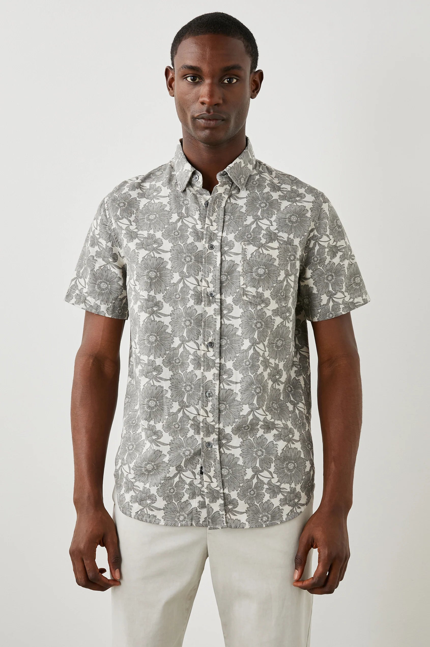 Rails Fairfax Shirt Petal Dappled Monochrome