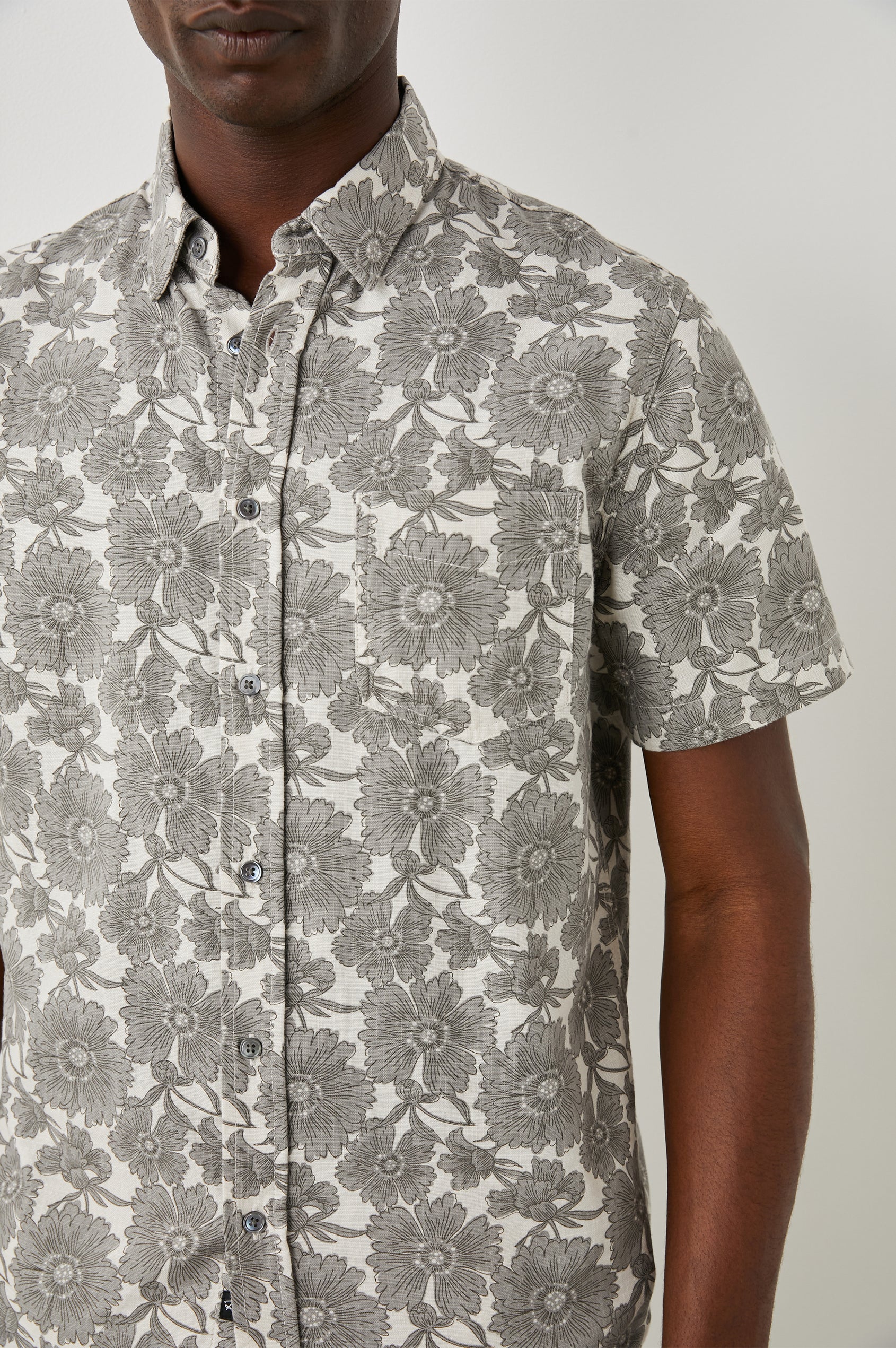 Rails Fairfax Shirt Petal Dappled Monochrome