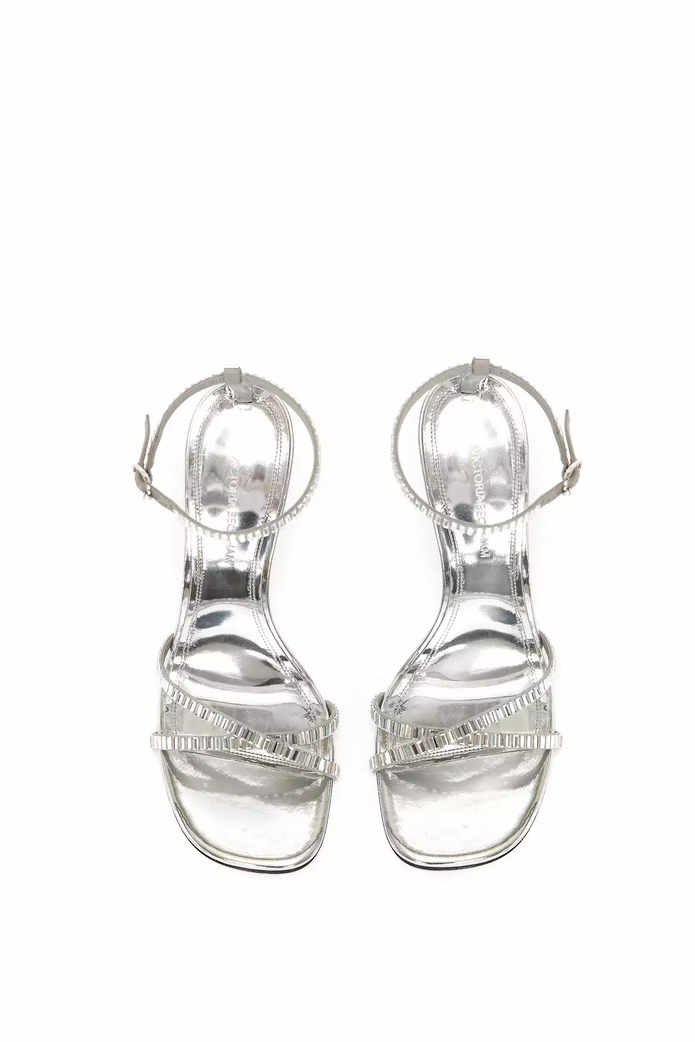 Rhinestone Silver Sandals