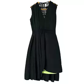 Rokanda Ilincic Black Midi Dress XS