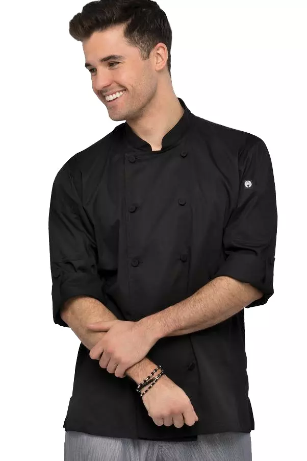 Roll Up Sleeves Chef Coat - Bowden Cool Vent