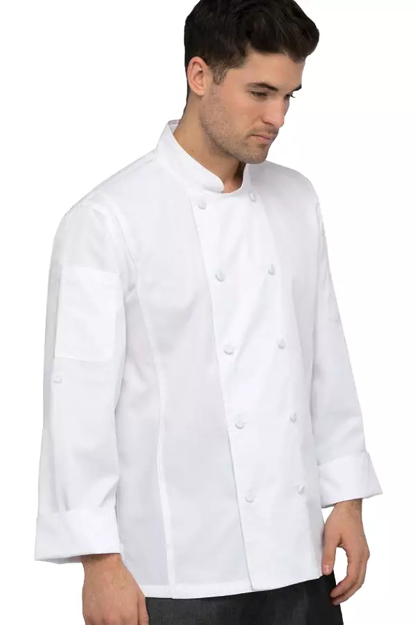 Roll Up Sleeves Chef Coat - Bowden Cool Vent