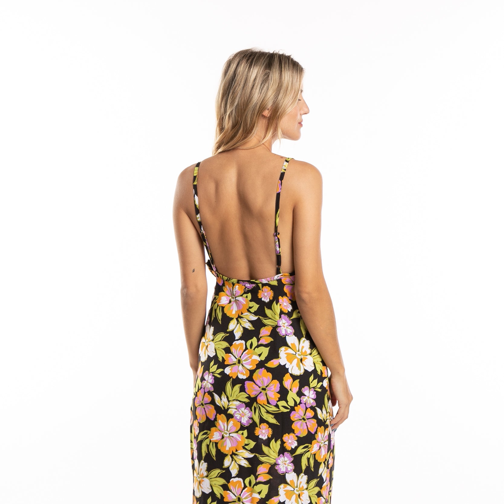 Rusty Magnolia Maxi Dress Black - Buy Online Now